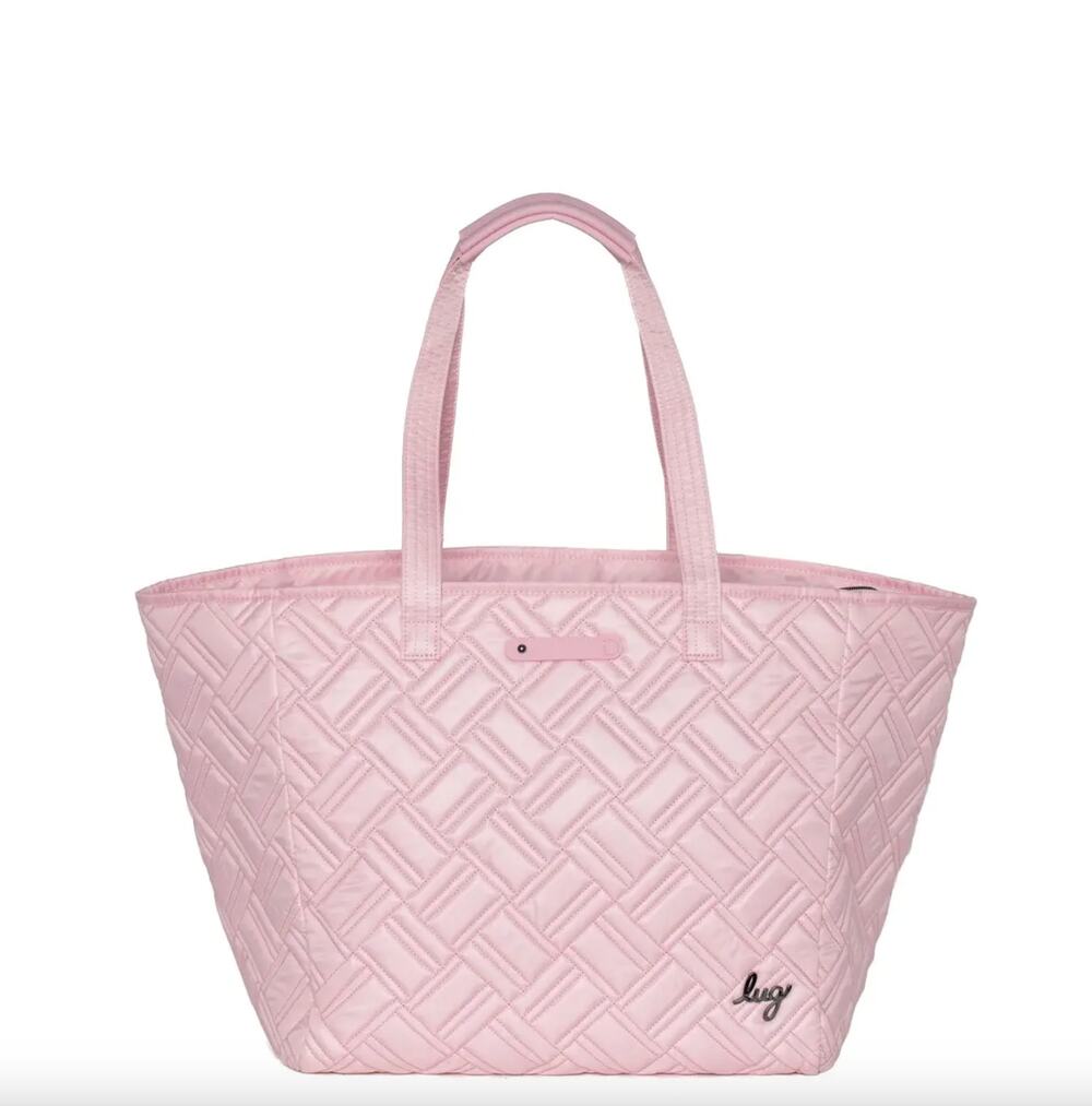 NEW! Lug Avion 2 Carry-All Tote Bag In Bubble Pink